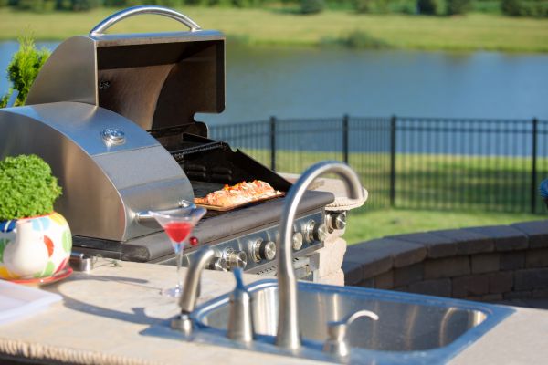 Outdoor Kitchen Plumbing in League City