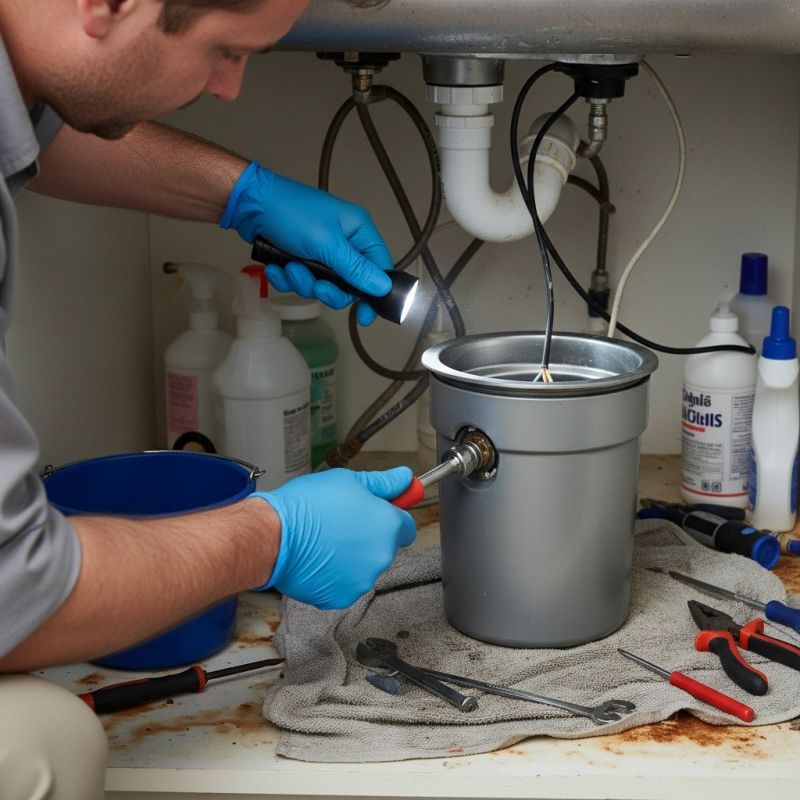 Garbage Disposal Replacement detail